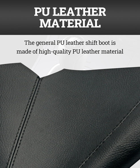 Universal Car Shift Knob Dust Cover,Retainer Stick Shift Sleeve Gear Shifter Boot,Auto Manual Gear Gaiter Cover,Car Gear Stick Gaiter,Fit for Most...