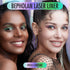 BEPHOLAN Eyeliner Pencil,Colored Eyeliners,Metallic Eyeliner,Shifting Colors Glitter Waterproof Eyeliner,24h Long-Lasting Eyeliner Pen 2PCS...