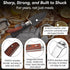 Oyster Knife,Oyster Shucking Kit, Oyster Shucking Knife With Comfort Wood-handle,Sturdy And Sharpness Oyster Knives,Oyster Shucker With 5 leve Pro...
