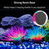 Uniclife Aquarium Imitative Rainbow and Iridescent Blue Sea Urchin Balls Artificial Silicone Ornament Set with Glowing Effect for Fish Tank Landsc...