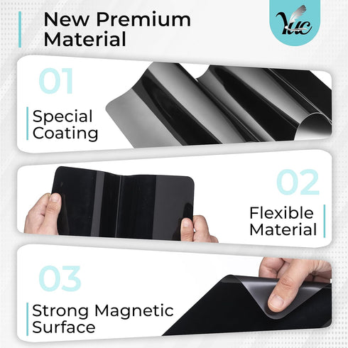 16x11 inch - Magnetic whiteboard for The Fridge - Magnetic Dry Erase Board - Fridge whiteboard - Refrigerator whiteboard - White Board for Fridge ...