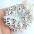 Sindary 3.15" Starfish Brooch Pin Austrian Crystal Pendant BZ6412...