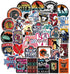 100Pcs Hockey Stickers Perfect for Water Bottle Cup Laptop Guitar Car Motorcycle Bike Skateboard Luggage Box for Teens Laptop Aesthetic Stickers...