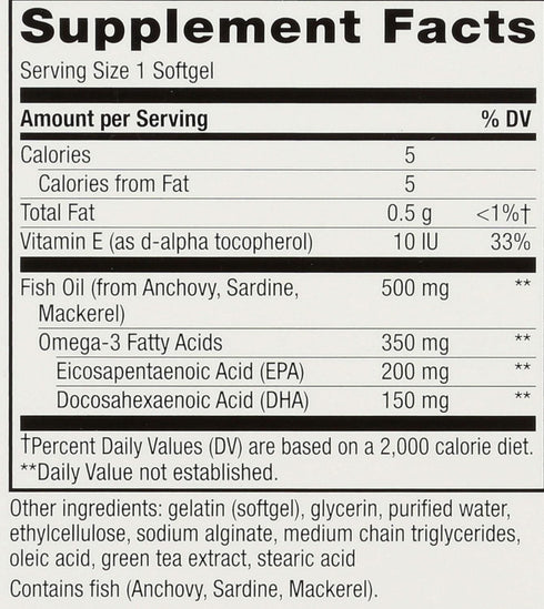 Nature's Way Super Fisol Fish Oil, Supports Heart and Joint Health*, 90 Softgels...
