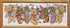 Design Works Crafts On The Line Teddies Counted Cross Stitch Kit, Brown...