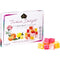 Cerez Pazari Turkish Delight with Rose, Orange and Lemon Mix Flavours 8.1 Oz Gourmet Small Size Snacks Gift Box, No Nuts Sweet Traditional Confect...