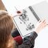 Artist’s Sketchbook Hardcover – 200GSM Very Thick Paper – Large, Spiral Sketch Book for Drawing and Mixed Media – Sketch Pad, Art Book - 8.25 x 11...