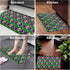 Mardi Gras Bath Rugs Machine Washable Bathroom Decor Non-Slip Doormat Water Absorbent Welcome Mat for Kitchen Bedroom Floors 16" X 24"...