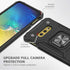 YmhxcY Galaxy S10E Case Galaxy S10E Case with HD Screen Protector, Armor Grade Cases with Rotating Holder Kickstand Non-Slip Hybrid Rugged Phone C...