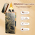 Electric Lighter Dragon Lighter Plasma Lighters Arc Flame Lighters USB Rechargeable Lighterss Candle Lighterss Butane Free with LED Battery Indica...