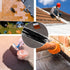 4 Inch x 98 Foot Textile Fiberglass Waterproofing Roof Tape Anti Fracture Membrane Fabric Sheet Reinforcing Mesh Fabric Liquid Drywall Tape Waterp...