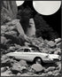 Posterizer 1 pcs-black and white collage-vintage car-landscapes-Retro Art-Abstract & Modern Art-Gift for Art Lovers- UNFRAMED Wall Art...