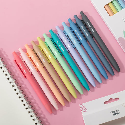 Mr. Pen- Retractable Gel Pens, 12 Pack, Fast Dry, Gel Pens Fine Point 0.7mm, Retractable Pens, Cute Pens, Gel Ink Pens, Aesthetic Pens for Journal...