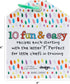 C.R. Gibson P-Easy Laminated Recipe Cards for Little Chefs, Multicolor...