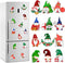 12Pcs Christmas Gnome Refrigerator Magnets Christmas Gnome Fridge Garage Door Magnets Stickers Gnome Christmas Holiday Decorations Ornaments for F...