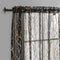 FINECITY Black Gold Sheer Curtains for Bedroom - Metallic Gold Foil Tree Branch Black Sheer Curtains 63 Inch Length Black and Gold Window Curtain ...