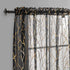 FINECITY Black Gold Sheer Curtains for Bedroom - Metallic Gold Foil Tree Branch Black Sheer Curtains 63 Inch Length Black and Gold Window Curtain ...