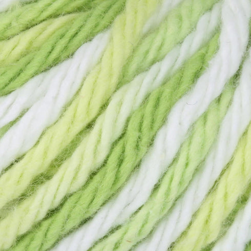 Lily Sugar 'N Cream The Original Ombre Yarn, 2oz, Gauge 4 Medium, 100% Cotton, Key Lime Pie - Machine Wash & Dry...
