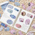 PAGOW 360Pcs Floral Lable Stickers, Adhesive Flower Paper Stickers for Scrapbooking Journal, Write Lable Decorative Stickers for Diary, Album, Not...