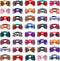 Segarty Bow Ties for Dogs, 40pcs Adjustable Bowtie Collars for Small Medium Pet, Comfortable Cats Neck Bow Tie Large Puppy Cute Neckties Grooming ...