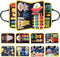 Montessori Busy Board Toys for Space Exploration, Sensory Games Travel Activities Toddlers Press&Push, Pull String, Educational Learning Fine Moto...