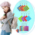 40 Pack Tic Tac Toe Keychain Mini Tic-Tac-Toe Keyholders Bulk Plastic Tic-Tac-Toe Games Keyrings for Boys Girls Birthday Party Favors Backpack Cli...