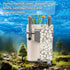 Sukh Pond Filter Media - Aquarium Filter Media 425g Filter Media Ceramic Rings for Aquarium Filter for Pond Fish Tank Canister Filter...