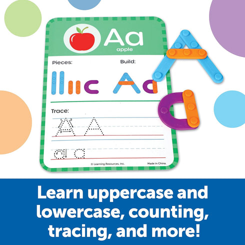 Learning Resources Skill Builders! Kindergarten Letter & Number Maker, Educational Indoor Games, Preschool Alphabet, Toddler, Brain Toys,Back to S...