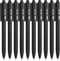Mr. Pen- Retractable Gel Pens, 10 Pack, Black Ink Gel Pens, Black Barrels, Fast Dry, Gel Pens Fine Point 0.5 mm, Retractable Pens, Cute Pens, Gel ...