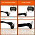 Rooftop Cargo Tie Down Hook Straps for Attaching Car Top Carriers Without A Roof Rack,100% Waterpoof,Suitable for Any Rooftop Cargo Carrier,No Mor...
