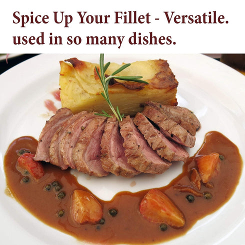 The Spice Way Juniper Berries - Whole berries, pure, no additives, Non-GMO, no preservatives, (4 oz) great for cooking and for spicing tea, syrup,...