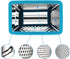 Spring Chef Handheld Stainless Steel XL Parmesan Cheese Grater with Handle - 4 Sided Metal Box Grater for Kitchen - Dishwasher Safe Potato Shredde...