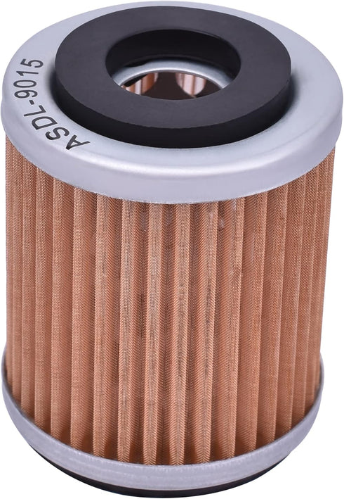 2PK KN142 HF142 Oil Filter for Yamaha YFM350 YFM350R YFP350 YFM350X YFM350FW YFM350FX YFM400FW YFM400 TTR250 YZ250F YZ400F YZ426F WR426F WR400F WR...