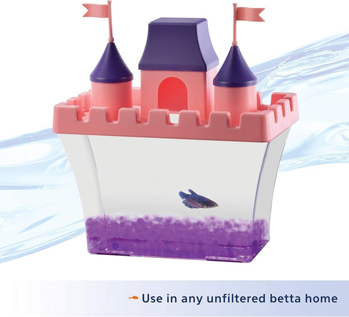 Aqueon Pure Betta Beads, Purple...