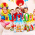 24 Pack Paint Party Favor Bags Non Woven Art Party Gift Bags Kids Art Paint Treat Goodie Bags Paintbrush Splatter Tote Bags for Paint Theme Birthd...