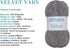 Estako Velvet Chenille Blanket amigurumi Yarn for Crocheting and Knitting Super Bulky 100 gr (132 yds) (1140 - Grey)...