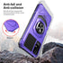 for TCL ION X Case,TCL ION V Phone Case with Tempered Glass Screen Protector,Military Grade Heavy Duty Shockproof Protective Cover,with Ring Kicks...