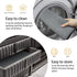 Topsky Microfiber Dish Drying Mat 2 Pack, 20 X 15 Inch Kitchen Counter Mats Reversible Baby Bottles Dish Dry Pad,Super Absorbent Gray...