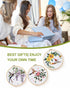 Santune 3 Sets Embroidery kit for Beginners Adults,Stamped Hummingbird Patterns,Cross Stitch Kits Including Clear Instructions,Video Tutorials,Hoo...