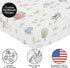 Sweet Jojo Designs Fitted Baby Crib Sheets (Farm Animals) for Boys or Girls, Infant Nursery, Toddler Room - Standard Size (Farmhouse, Southern, Co...