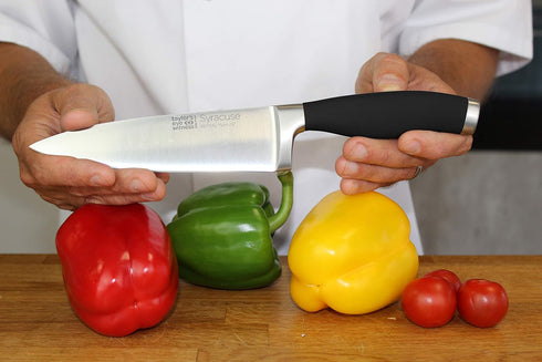 Taylors Eye Witness Syracuse Chefs/Cooks Kitchen Knife - Professional 15cm/6 Inch Cutting Edge, Multi Use. Precision Ground, Razor Sharp, Ultra Fi...