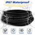 M8 Aviation Sensor Cable 4 Pin?Lonlonty M8 Industrial Sensor Connector Shielded Cable,Field Assembly M8 Connector A Coding Shielded Cable 6.5Ft/2M...
