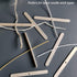 MILIVIXAY Wooden Candle Wick Holders,Candle Wicks Centering Device - Candle Centering Tool, 120 Pack...