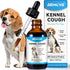 Dog Cough Treatmen - Kennel Cough for Dogs - Dog Allergy Relief - Natural Cough Supplement for Dogs - Herbal Drops for All Breeds & Sizes Natural ...