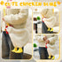 3 Pcs Cartoon Fluffy Chicken Bag Include 2 Pcs Cute Chicken Wallet Zipper Chicken Purse 1 Pcs Crossbody Chicken Plush Shoulder Bag Rooster Bag wit...