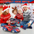 Growsland 2024 Remote Control Car for Kids, RC Cars for Boys Kids 1:18 Electric Vehicle Toy Car Hobby Racing Car Toys with Lights & Controller, Bi...