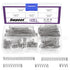 Swpeet 150Pcs 5 Sizes Compression Springs Assortment Kit, Mini Stainless Steel Extension Springs for Shop and Home Repairs, 0.39" to 1.97" Length,...