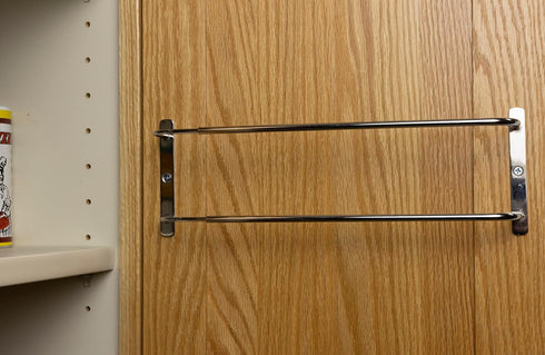 Nifty Solutions Spice Racks (Door/Wall Stainless Steel Spice Rack)...