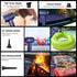 Handheld Car Vacuum Cleaner, 15KPa Mini Cordless 4000mAh Vacuum Cleaner with LED Light, Digital Display & 3 Speeds, 80W High Power 3-in-1 Portable...