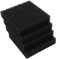 Aquarium Filter Activated Carbon Media Pad Pre Filter Nitrate Remover for Fish Tank Pond Canister Filter (L (12.5x12.5x2.5cm) 4 pcs)...